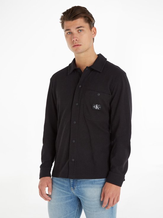CALVIN KLEIN HEREN Hemd BEH CK BLack Maat S bol