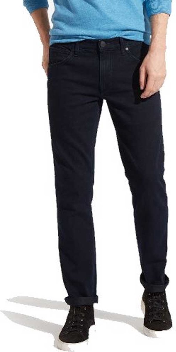 Wrangler Greensboro Heren Tapered Fit Jeans W36 X L30 Zwart