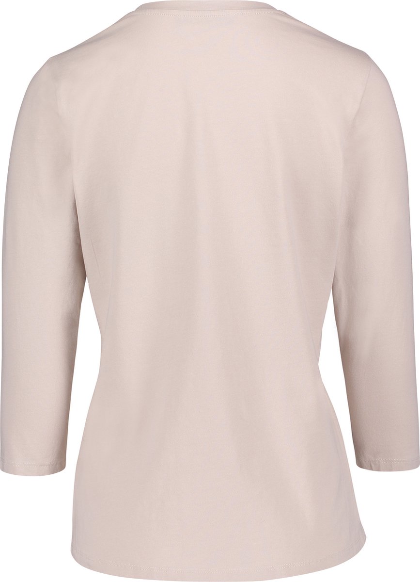 BETTY BARCLAY - T-shirt - Maat M - Vrouwen - Beige - katoen