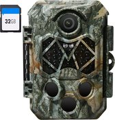 Wildlife Camera met Bewegingsdetectie - Activatie bij Dieren, Waterdicht Ontwerp - HD Kwaliteit voor Outdoor Scouting - Onmisbare Natuurobservatie en Beveiligingstool