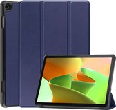 Hoes Geschikt voor Lenovo Tab M10 (3rd gen) Hoes Luxe Hoesje Book Case - Hoesje Geschikt voor Lenovo Tab M10 (3e gen) Hoes Cover - Donkerblauw