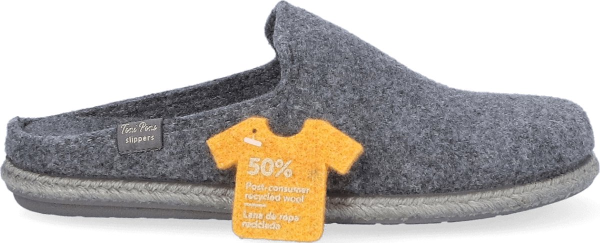 Toni Pons - Tomas-RW Heren Pantoffels Gris - Maat 42