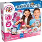 Science4you Soap & Hygiène Lab - Ensemble d'expérimentation - Laboratoire de savon pour Enfants - Fabriquer des savons et mener des expériences scientifiques - Ensemble scientifique éducatif - 8 ans et plus