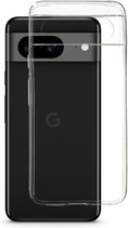 Coque Google Pixel 8 - TPU Absorbant les Chocs - Grip Coating - Transparente - Mobiparts