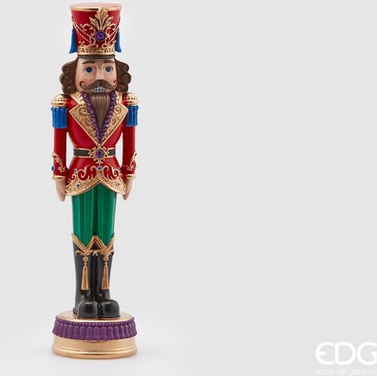 EDG - Enzo De Gasperi Kerst Notenkraker staand 35cm
