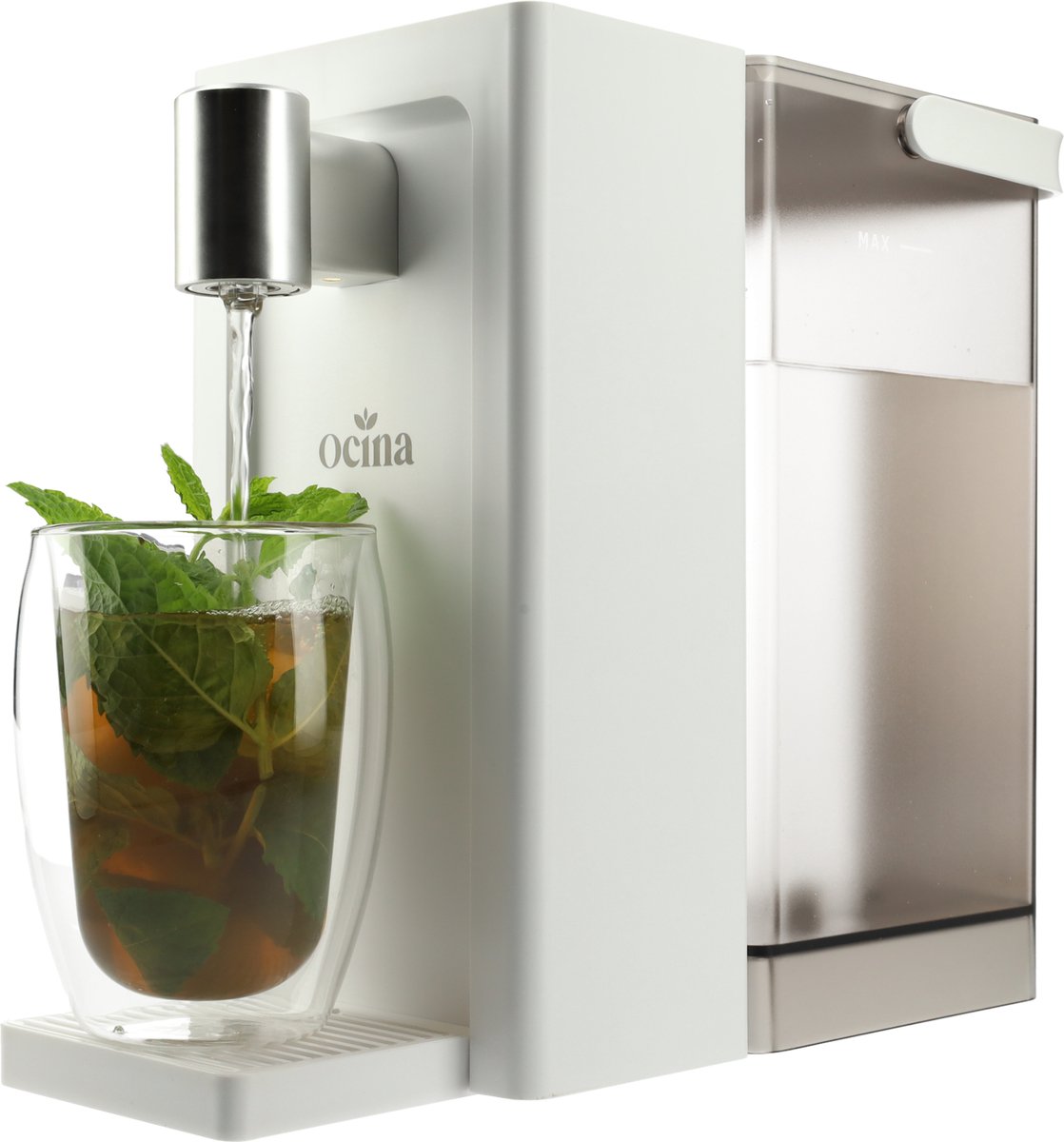 Ocina Heetwaterdispenser met Digitaal Display - Luxe Instant Waterkoker - 3 Liter - Wit