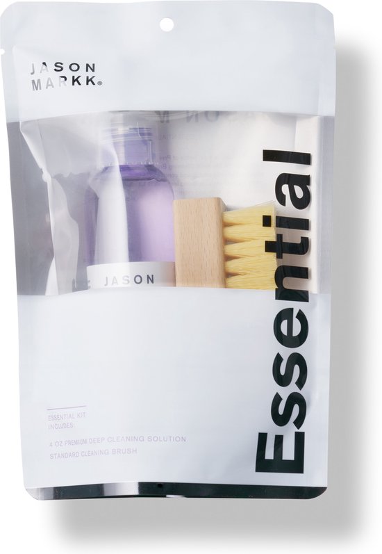 Jason Markk Essential Kit - Schoenenreinigingskit - Speciaal voor Sneakers - Diepe Reiniging - Veilig voor Alle Materialen