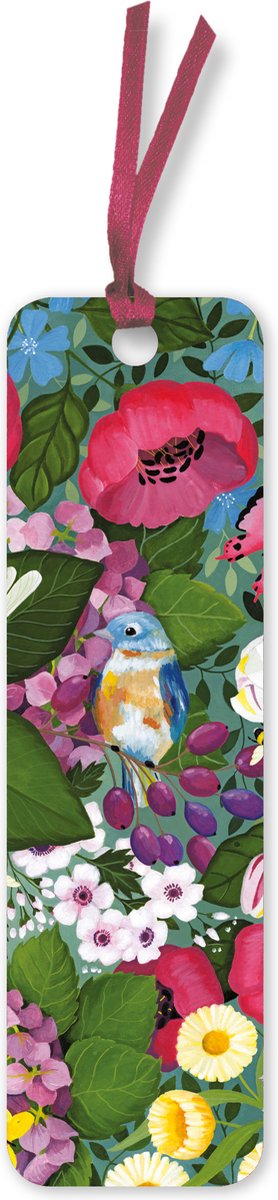 Flame Tree Bookmarks (Foiled)- Bex Parkin: Birds & Flowers Bookmarks (pack of 10)