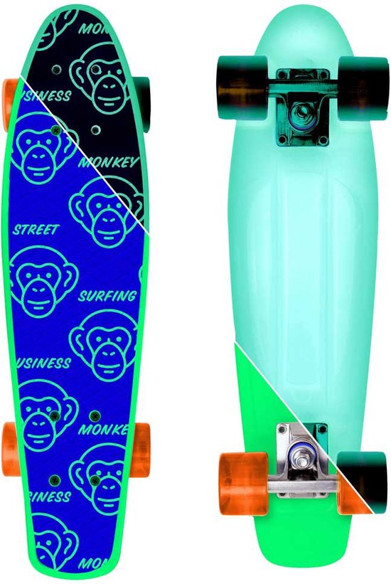 Street Surfing Beachboard Beach board monkey business glow in the
