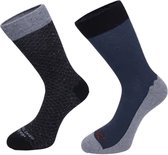 OneTrippel - Healthy Seas Socks - Sokken - Sokken Heren - 2 Paar - Crab & Fugu - EUR maat 41 46