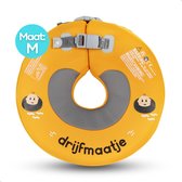 baby zwemband - drijfmaatje Maat M - nekring - baby float - zwemkraag - babyzwemmen - lekvrij - 0-12 maanden - Geel