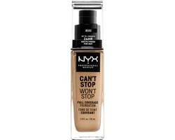 Nyx Professional Makeup Can’t Stop Won’t Stop Foundation – Beige – Volledig Dekkende Foundation – Beige