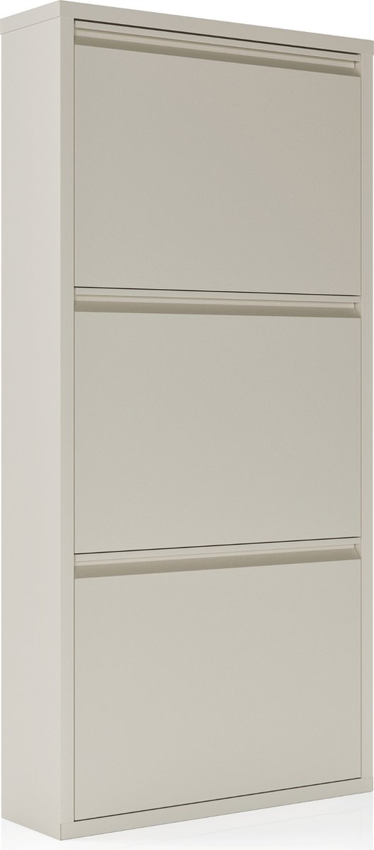 Schoenenkast Bodi 3-vaks Soft Beige