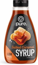 PURE Low Carb Syrup - Salted Caramel - 425ml - caloriearm & vetarm