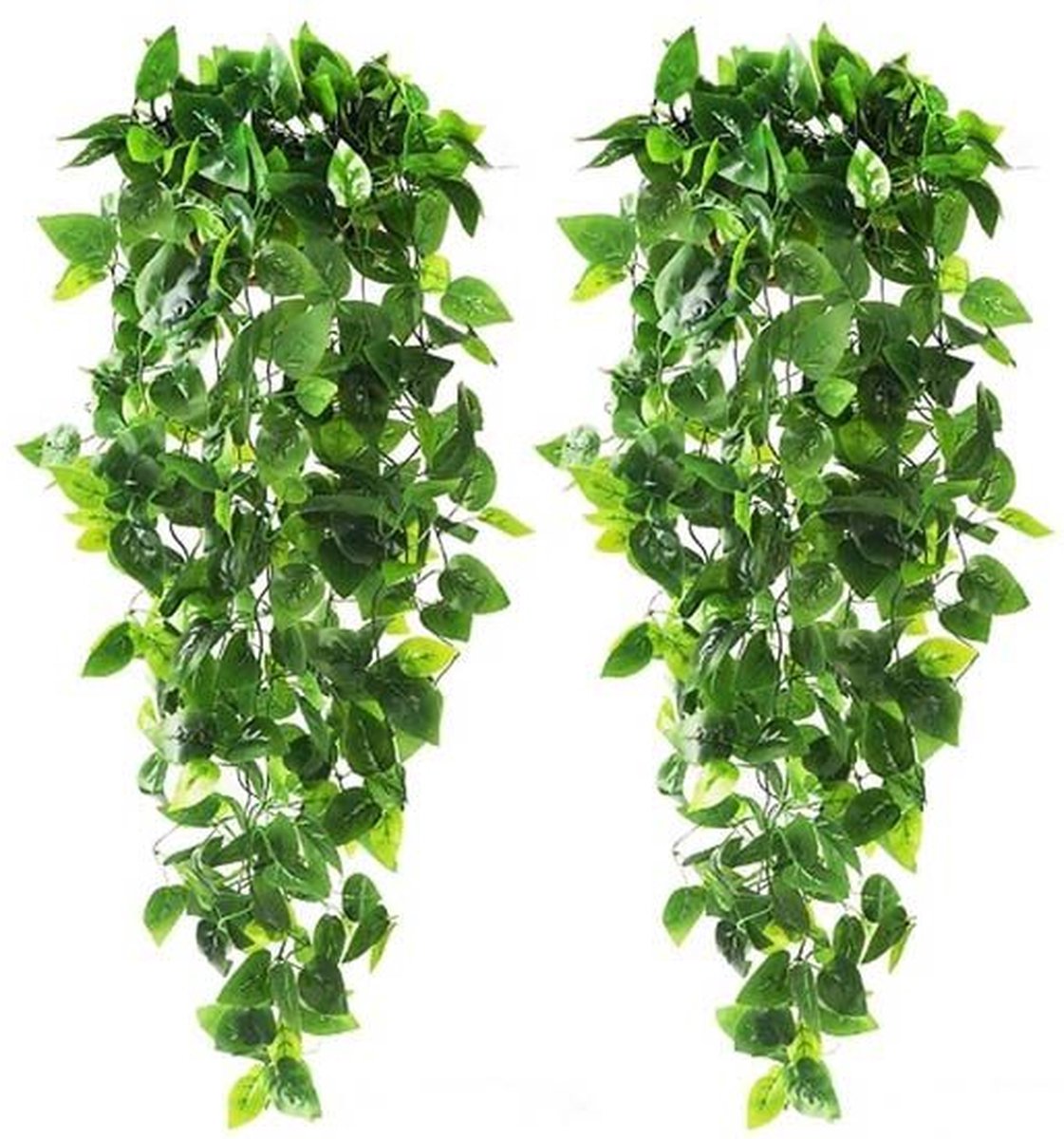 FEDEC Kunst Hangplanten - 4 stuks - 110 cm