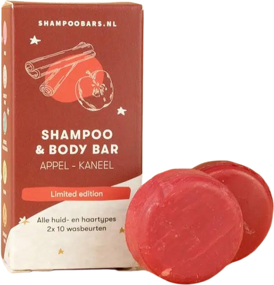 Mini Shampoo & Body Bar Appel – Kaneel