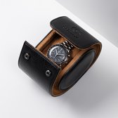 The Watch Lifestyle Store | Horloge travel case zwart 1 slot