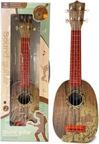Ukulele speelgoed - Speelgoed gitaar - Muziekinstrument 56 cm