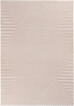 Tapis Intersecto Flycarpets Cara Modern Japandi - Beige - 240x340 cm