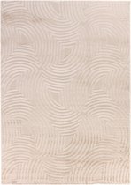 Flycarpets Cara Modern Japandi Duna Vloerkleed - Beige - 240x340 cm