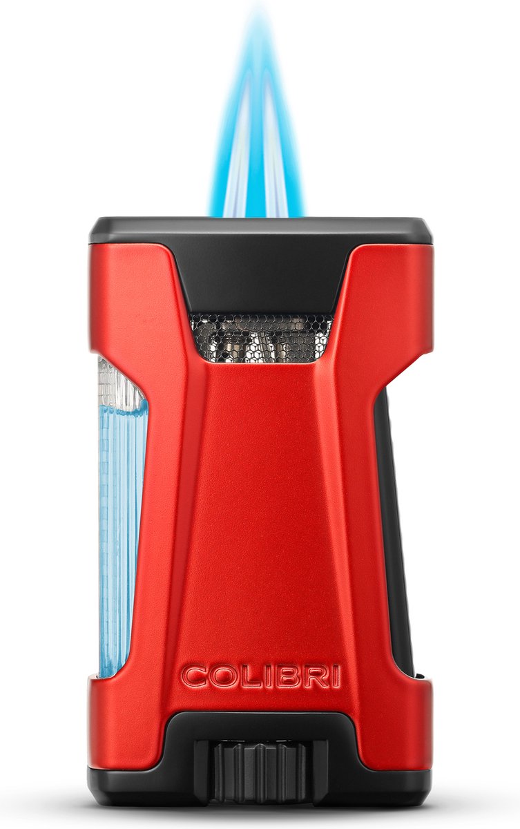 Goedkoopste Colibri Rebel - Dubbele Jet Flame Aansteker - Windproof Sigarenaansteker/Stormaansteker