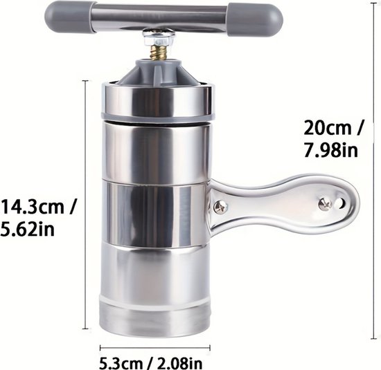 Livano Pastamachine - Pastamaker - Noodles - Spaghetti - Keukenmachine van Livano — afbeelding 2