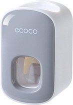 ECOCO - Tandpasta dispenser - Toothpaste dispenser - Tandpasta - Tandpasta uitknijper - Toothpaste - Badkamer accessoires - Grijs
