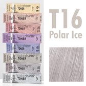 Wella Color Charm Permanent Toner - T16 Polar Ice + révélateur - Wella toner - Toner capillaire - Blond glacé - Blond glacé - Blond cendré - Blond clair - Anti jaune - Anti jaune