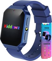 Kiddowz Smartwatch enfants - Montre enfant - 5 à 12 ans - avec caméra, filtres et 26 jeux enfants - Podomètre - Blauw