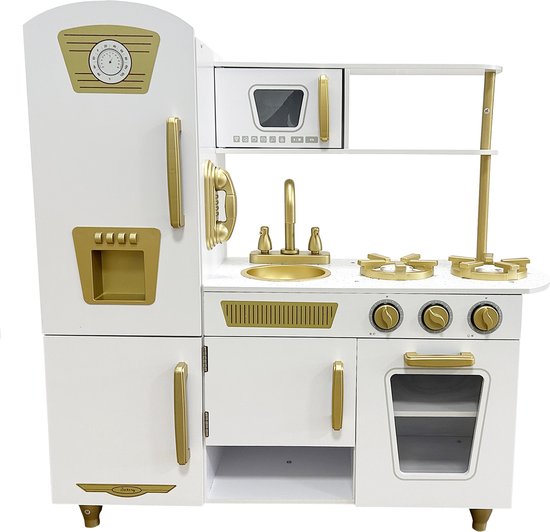 Maxx Kidz Houten Speelgoed Keuken Complete Speelkeuken Wit maxx-kidz-houten-speelgoed-keuken-complete-speelkeuken-wit