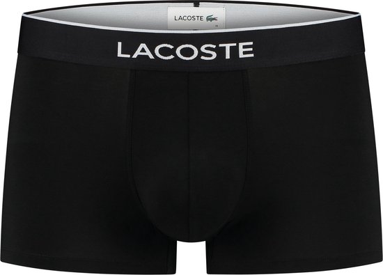 Lacoste Heren 3-pack Trunk - Black/Pitch Chine-Silver - Maat XXL