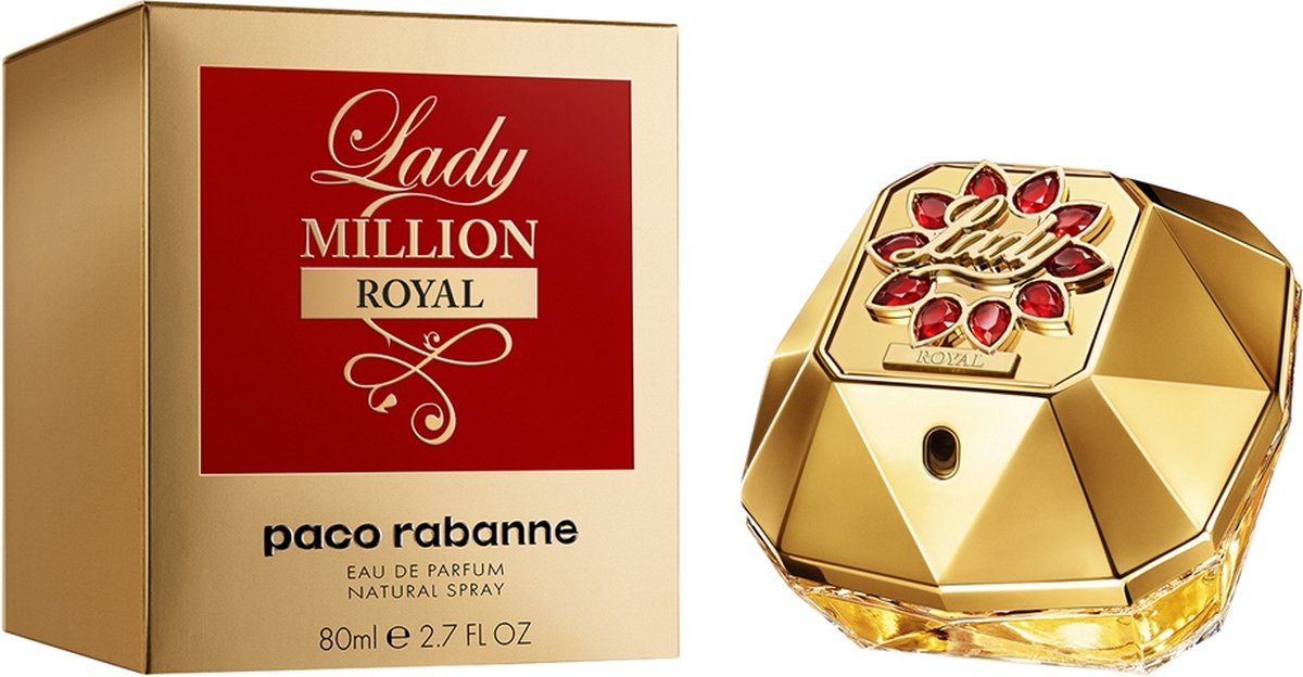 Paco Rabanne Lady Million Royal Femmes 80 ml | bol