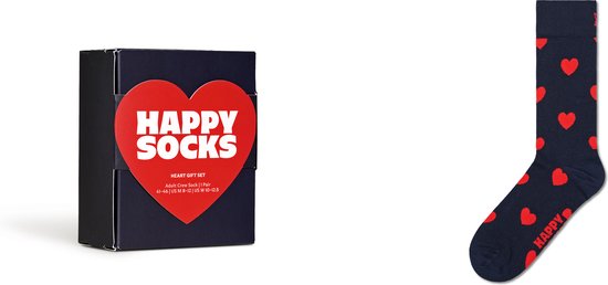 Happy Socks P000867 1-Pack Heart Socks Gift Set - maat 36-40