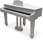 Bolan GP-1 piano à queue numérique blanc brillant - piano à queue - piano électrique 88 touches - touches lestées - connectez Bluetooth à MP3 et MIDI
