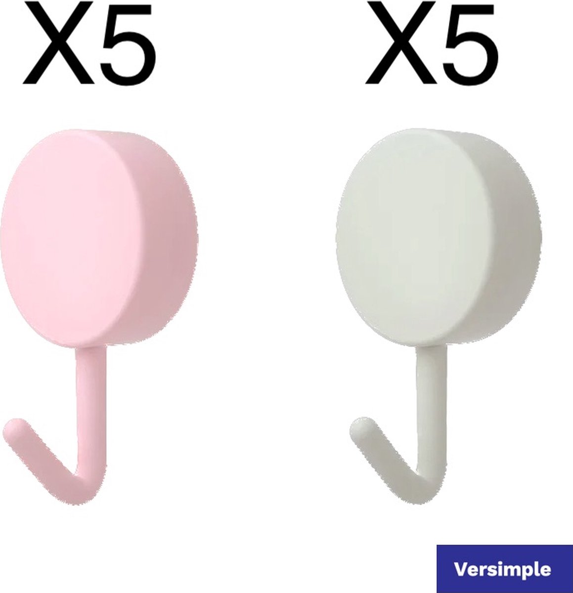 8 Pack Zelfklevende Hoed Haken voor Muur Sterke Hold Minimalistische Eenvoudige Installatie Cap Rack