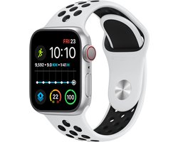 Royal Supplies RF-93 - Smartwatch - Smartwatch Dames - Smartwatch Heren- Screenprotector- Wit/zwart