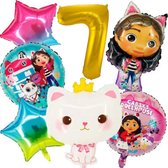 Gabby's poppenhuis - Gabby's dollhouse set 7 73x42cm - Folie Ballon - Panda Poek - Themafeest - Verjaardag - Ballonnen - Versiering - Helium ballon