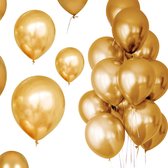 50 stuks gouden metallic gouden ballonnen 30 cm gouden ballonnen 30 cm gouden ballonnen voor verjaardag bruiloft feest latex goud