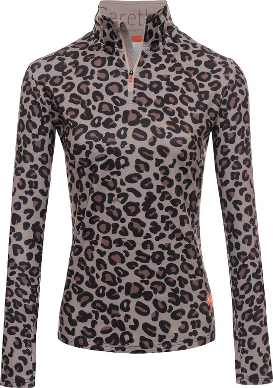 Gareth & Lucas Skipully The Forty- Five - Femme L - 100 % polyester recyclé - Chemise de sport intermédiaire - Sports d'hiver