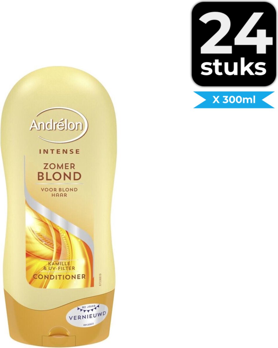 Andrélon Conditioner Zomer Blond 300 ml Voordeelverpakking 24 stuks