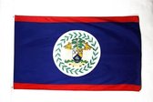 VlagDirect - Belizaanse vlag - Belize vlag - 90 x 150 cm.