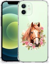 Case Anti-shock geschikt voor iPhone 12 Mini Paard