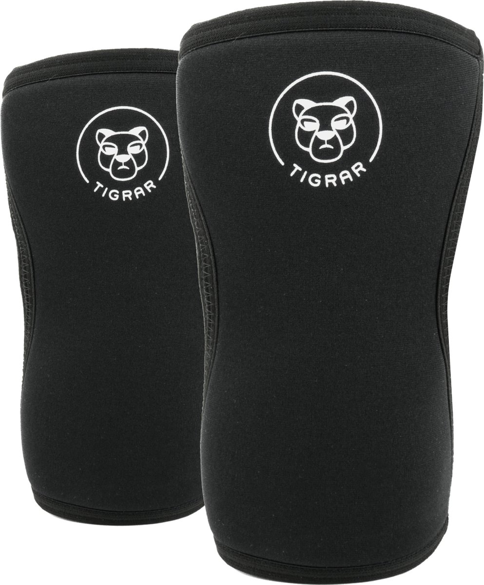 Tigrar Knee Sleeves Kniebraces - Unisex - Maat XL - 7 mm Dikte
