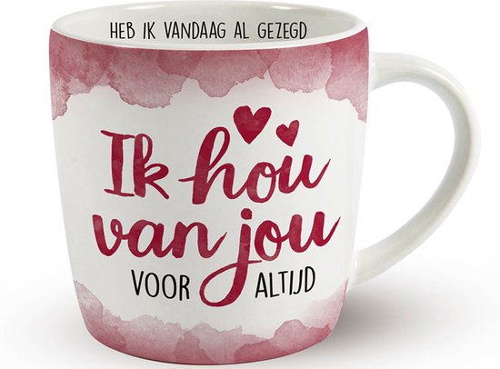 Koffie - Mok - Ik hou van jou - Drop - "Speciaal voor jou" | bol