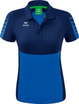 ERIMA Six Wings Polo Dames New Royal-New Navy Maat 44