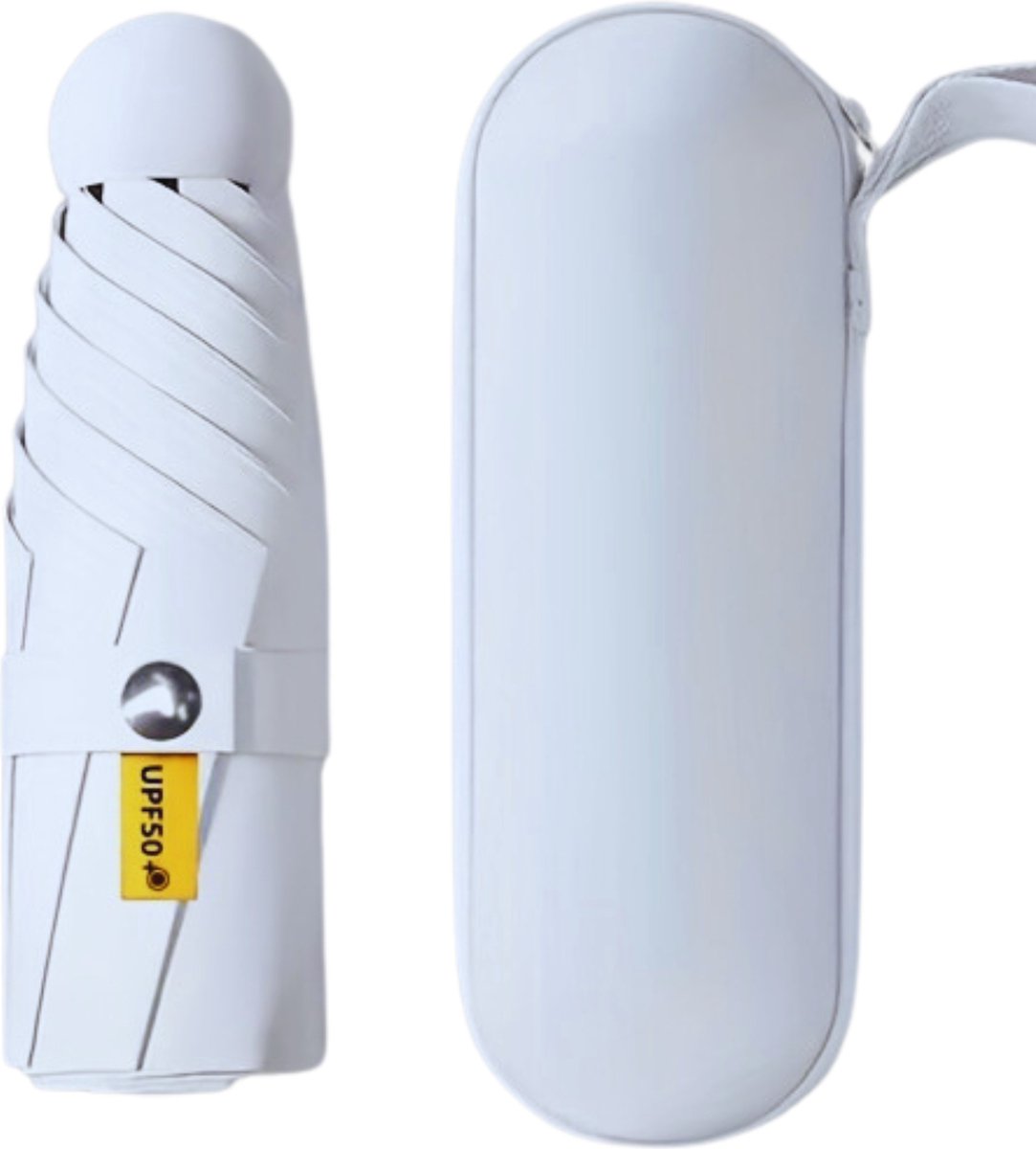 Moderne Stormparaplu - Windproof Paraplu - Stormproef - Opvouwbaar - Automatisch Uitklapbaar - Umbrella - Wit