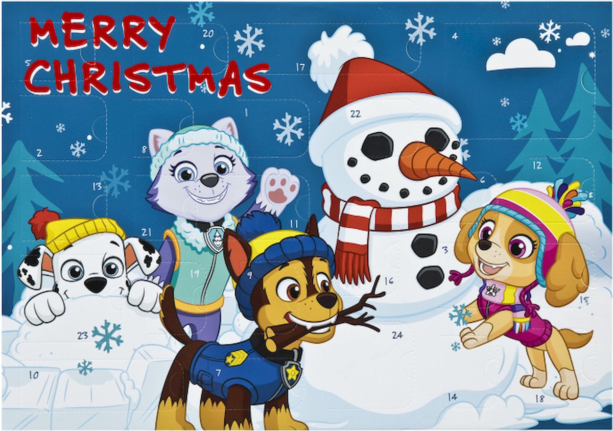 Undercover - Paw Patrol Adventkalender - Papier - Multicolor