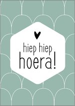 Carte postale Hip Hip Hourra