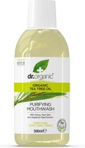Dr. Organic Tea Tree Mondspoelwater 500 ml