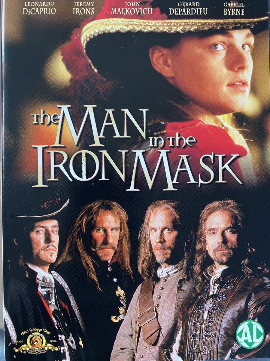 The Man in The Iron Mask - Nederlandse ondertiteling! (DVD)